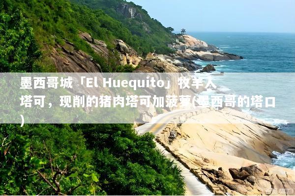 墨西哥城「El Huequito」牧羊人塔可，现削的猪肉塔可加菠萝(墨西哥的塔口)