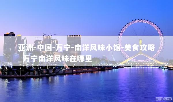 亚洲-中国-万宁-南洋风味小馆-美食攻略_万宁南洋风味在哪里